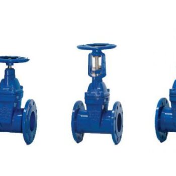 Van cổng lá van bọc cao su loại mới